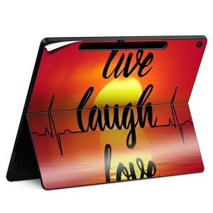 Surface Pro 12 インチ (2025) 用 スキンシール 全面スキンシール フル SurfacePro12 用 背面 底 ステッカー 保護シール 高品質再剥離性シート キャラクター かわいい 023396 女性 顔 人物 023704 英字