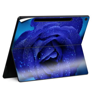 Surface Pro 12 インチ (2025) 用 スキンシール 全面スキンシール フル SurfacePro12 用 背面 底 ステッカー 保護シール 高品質再剥離性シート キャラクター かわいい 023396 女性 顔 人物 023736 花 フ