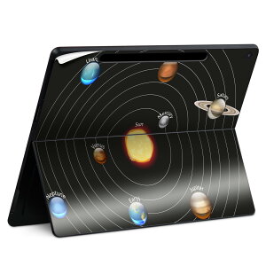 Surface Pro 12 �C���` (2025) �p �X�L���V�[�� �S�ʃX�L���V�[�� �t�� SurfacePro12 �p �w�� �� �X�e�b�J�[ �ی�V�[�� ���i���Ĕ������V�[�g �L�����N�^�[ ���킢�� 023396 �����@��@�l�� 033439 solar syst