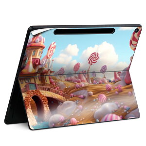 Surface Pro 12 インチ (2025) 用 スキンシール 全面スキンシール フル SurfacePro12 用 背面 底 ステッカー 保護シール 高品質再剥離性シート キャラクター かわいい 023396 女性 顔 人物 033827 かわい