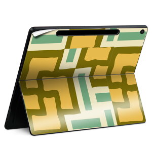 Surface Pro 12 インチ (2025) 用 スキンシール 全面スキンシール フル SurfacePro12 用 背面 底 ステッカー 保護シール 高品質再剥離性シート キャラクター かわいい 023396 女性 顔 人物 004184 模様