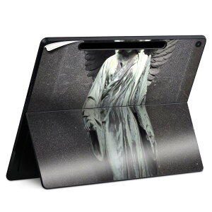 Surface Pro 12 インチ (2025) 用 スキンシール 全面スキンシール フル SurfacePro12 用 背面 底 ステッカー 保護シール 高品質再剥離性シート キャラクター かわいい 023396 女性 顔 人物 005960 写真