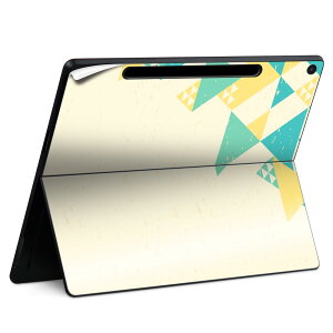 Surface Pro 12 インチ (2025) 用 スキンシール 全面スキンシール フル SurfacePro12 用 背面 底 ステッカー 保護シール 高品質再剥離性シート キャラクター かわいい 023396 女性 顔 人物 008245 パステ