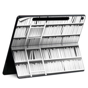 Surface Pro 12 �C���` (2025) �p �X�L���V�[�� �S�ʃX�L���V�[�� �t�� SurfacePro12 �p �w�� �� �X�e�b�J�[ �ی�V�[�� ���i���Ĕ������V�[�g �L�����N�^�[ ���킢�� 023396 �����@��@�l�� 009157 ���m�N