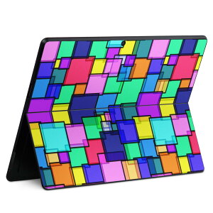 Surface Pro11(2024) / Pro10(for Business) / Pro9(2022) ���ʑΉ� �w�� �ی� �f�U�C�� �X�L���V�[�� Pro8/ProX �e��Ή� 000102 �J���t�� �^�C��