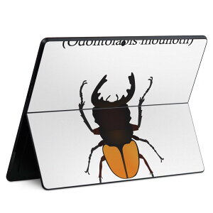 Surface Pro11(2024) / Pro10(for Business) / Pro9(2022) ���ʑΉ� �w�� �ی� �f�U�C�� �X�L���V�[�� Pro8/ProX �e��Ή� 020008 stag beetle �N���K�^���V