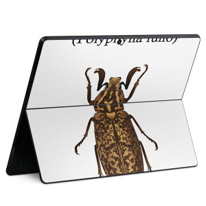 Surface Pro11(2024) / Pro10(for Business) / Pro9(2022) ���ʑΉ� �w�� �ی� �f�U�C�� �X�L���V�[�� Pro8/ProX �e��Ή� 020014 �� polyphylla fullo �q�Q�R�K�l