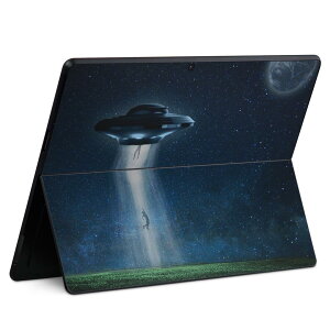 Surface Pro11(2024) / Pro10(for Business) / Pro9(2022) ���ʑΉ� �w�� �ی� �f�U�C�� �X�L���V�[�� Pro8/ProX �e��Ή� 023817 �F���l UFO ��