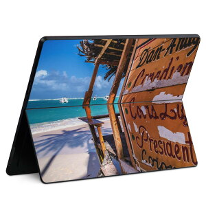 Surface Pro11(2024) / Pro10(for Business) / Pro9(2022) ���ʑΉ� �w�� �ی� �f�U�C�� �X�L���V�[�� Pro8/ProX �e��Ή� 025641 �C �r�[�` �g���s�J��