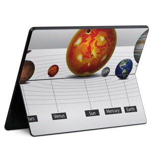 Surface Pro11(2024) / Pro10(for Business) / Pro9(2022) ʑΉ w ی fUC XLV[ Pro8/ProX eΉ 033408 solar system zn