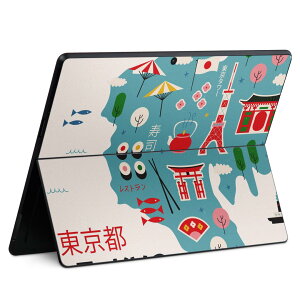 Surface Pro11(2024) / Pro10(for Business) / Pro9(2022) ���ʑΉ� �w�� �ی� �f�U�C�� �X�L���V�[�� Pro8/ProX �e��Ή� 033427 ���� TOKYO