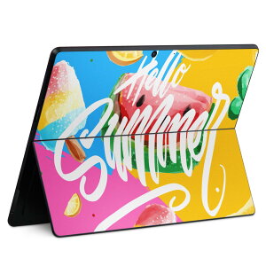 Surface Pro11(2024) / Pro10(for Business) / Pro9(2022) ���ʑΉ� �w�� �ی� �f�U�C�� �X�L���V�[�� Pro8/ProX �e��Ή� 033454 summer �ʕ�