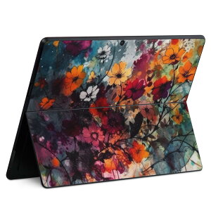 Surface Pro11(2024) / Pro10(for Business) / Pro9(2022) ʑΉ w ی fUC XLV[ Pro8/ProX eΉ 033613  flower