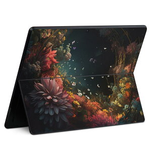 Surface Pro11(2024) / Pro10(for Business) / Pro9(2022) ʑΉ w ی fUC XLV[ Pro8/ProX eΉ 033629  flower