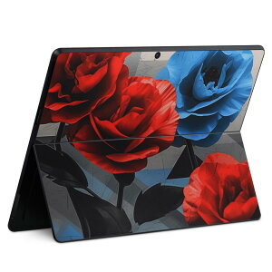 Surface Pro11(2024) / Pro10(for Business) / Pro9(2022) ʑΉ w ی fUC XLV[ Pro8/ProX eΉ 033649  flower