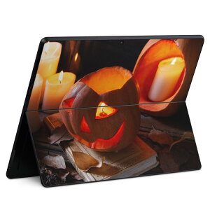Surface Pro11(2024) / Pro10(for Business) / Pro9(2022) ʑΉ w ی fUC XLV[ Pro8/ProX eΉ 033817 ڂ Jack-o'-Lantern