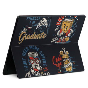 Surface Pro11(2024) / Pro10(for Business) / Pro9(2022) ���ʑΉ� �w�� �ی� �f�U�C�� �X�L���V�[�� Pro8/ProX �e��Ή� 035590 �N�[�� �L�����N�^�[ ���� �p��