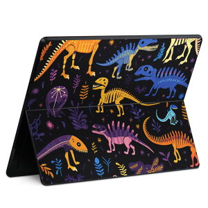 Surface Pro11(2024) / Pro10(for Business) / Pro9(2022) ���ʑΉ� �w�� �ی� �f�U�C�� �X�L���V�[�� Pro8/ProX �e��Ή� 035644 �_�C�i�\�[ ���� Dinosaur �J���t��