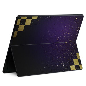 Surface Pro11(2024) / Pro10(for Business) / Pro9(2022) ���ʑΉ� �w�� �ی� �f�U�C�� �X�L���V�[�� Pro8/ProX �e��Ή� 004740 �S�[���h �� �V���v��