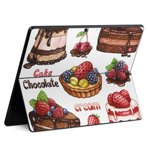 Surface Pro11(2024) / Pro10(for Business) / Pro9(2022) ���ʑΉ� �w�� �ی� �f�U�C�� �X�L���V�[�� Pro8/ProX �e��Ή� 005184 �P�[�L �f�U�[�g �C���X�g