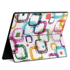 Surface Pro11(2024) / Pro10(for Business) / Pro9(2022) ���ʑΉ� �w�� �ی� �f�U�C�� �X�L���V�[�� Pro8/ProX �e��Ή� 006049 �J���t�� �͗l