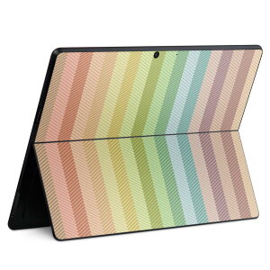 Surface Pro11(2024) / Pro10(for Business) / Pro9(2022) ���ʑΉ� �w�� �ی� �f�U�C�� �X�L���V�[�� Pro8/ProX �e��Ή� 006551 �X�g���C�v �J���t�� �͗l