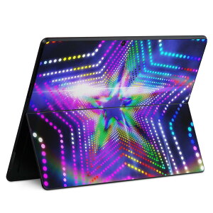 Surface Pro11(2024) / Pro10(for Business) / Pro9(2022) ���ʑΉ� �w�� �ی� �f�U�C�� �X�L���V�[�� Pro8/ProX �e��Ή� 007397 �J���t�� ���C���{�[ �� �X�^�[