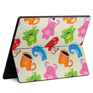 Surface Pro11(2024) / Pro10(for Business) / Pro9(2022) ���ʑΉ� �w�� �ی� �f�U�C�� �X�L���V�[�� Pro8/ProX �e��Ή� 007721 �����X�^�[ �L�����N�^�[ �J���t�� �͗l