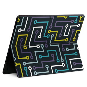 Surface Pro11(2024) / Pro10(for Business) / Pro9(2022) ���ʑΉ� �w�� �ی� �f�U�C�� �X�L���V�[�� Pro8/ProX �e��Ή� 007745 ���F �� �u���[ �͗l