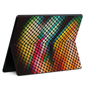 Surface Pro11(2024) / Pro10(for Business) / Pro9(2022) ���ʑΉ� �w�� �ی� �f�U�C�� �X�L���V�[�� Pro8/ProX �e��Ή� 007789 �J���t�� ���C���{�[ �h�b�g �͗l