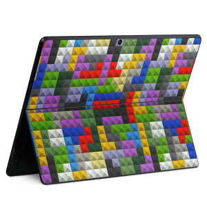 Surface Pro11(2024) / Pro10(for Business) / Pro9(2022) ���ʑΉ� �w�� �ی� �f�U�C�� �X�L���V�[�� Pro8/ProX �e��Ή� 007797 �J���t�� �͗l �h�b�g