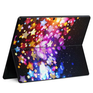 Surface Pro11(2024) / Pro10(for Business) / Pro9(2022) ���ʑΉ� �w�� �ی� �f�U�C�� �X�L���V�[�� Pro8/ProX �e��Ή� 007846 �� �X�^�[ �J���t�� ���C���{�[