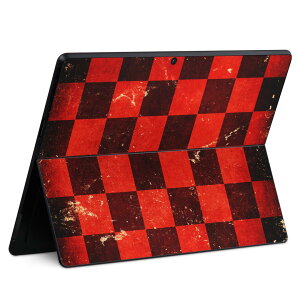 Surface Pro11(2024) / Pro10(for Business) / Pro9(2022) ʑΉ w ی fUC XLV[ Pro8/ProX eΉ 007997 `FbN s͗l  ubN 