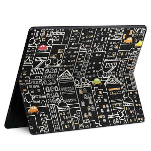 Surface Pro11(2024) / Pro10(for Business) / Pro9(2022) ���ʑΉ� �w�� �ی� �f�U�C�� �X�L���V�[�� Pro8/ProX �e��Ή� 008010 ���� �� �� �u���b�N �C���X�g