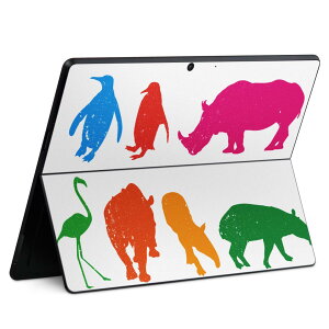 Surface Pro11(2024) / Pro10(for Business) / Pro9(2022) ���ʑΉ� �w�� �ی� �f�U�C�� �X�L���V�[�� Pro8/ProX �e��Ή� 008130 ���� �J���t�� �T�C �y���M��