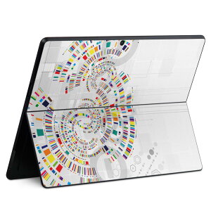 Surface Pro11(2024) / Pro10(for Business) / Pro9(2022) ���ʑΉ� �w�� �ی� �f�U�C�� �X�L���V�[�� Pro8/ProX �e��Ή� 008313 ���C���{�[ �J���t�� �͗l
