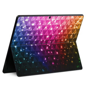 Surface Pro11(2024) / Pro10(for Business) / Pro9(2022) ���ʑΉ� �w�� �ی� �f�U�C�� �X�L���V�[�� Pro8/ProX �e��Ή� 008344 �J���t�� ���C���{�[ ���炫�� �͗l