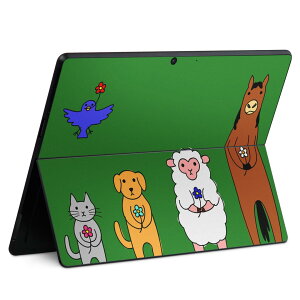 Surface Pro11(2024) / Pro10(for Business) / Pro9(2022) ���ʑΉ� �w�� �ی� �f�U�C�� �X�L���V�[�� Pro8/ProX �e��Ή� 008425 ���� �� �O���[�� �C���X�g