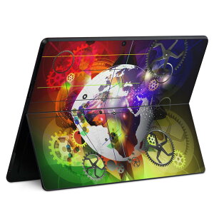 Surface Pro11(2024) / Pro10(for Business) / Pro9(2022) ���ʑΉ� �w�� �ی� �f�U�C�� �X�L���V�[�� Pro8/ProX �e��Ή� 008437 �J���t�� ���C���{�[ ���� �n��