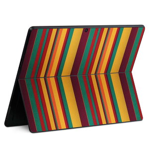 Surface Pro11(2024) / Pro10(for Business) / Pro9(2022) ���ʑΉ� �w�� �ی� �f�U�C�� �X�L���V�[�� Pro8/ProX �e��Ή� 008447 �X�g���C�v �J���t�� �͗l