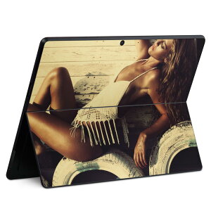 Surface Pro11(2024) / Pro10(for Business) / Pro9(2022) ���ʑΉ� �w�� �ی� �f�U�C�� �X�L���V�[�� Pro8/ProX �e��Ή� 008466 �ʐ^ �l�� �� �^�C��