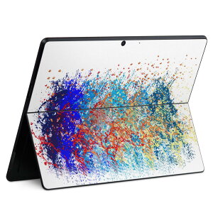 Surface Pro11(2024) / Pro10(for Business) / Pro9(2022) ���ʑΉ� �w�� �ی� �f�U�C�� �X�L���V�[�� Pro8/ProX �e��Ή� 008597 �C���N �� �u���[ �͗l �y���L