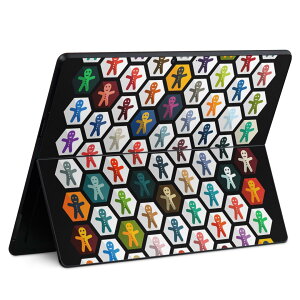 Surface Pro11(2024) / Pro10(for Business) / Pro9(2022) ʑΉ w ی fUC XLV[ Pro8/ProX eΉ 008813 ͗l Jt CXg NbL[