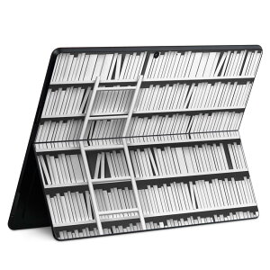 Surface Pro11(2024) / Pro10(for Business) / Pro9(2022) ʑΉ w ی fUC XLV[ Pro8/ProX eΉ 009157 mN  