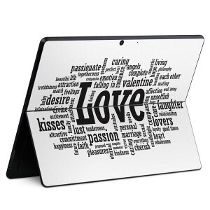 Surface Pro11(2024) / Pro10(for Business) / Pro9(2022) ʑΉ w ی fUC XLV[ Pro8/ProX eΉ 009299 p   LOVE
