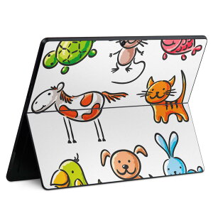 Surface Pro11(2024) / Pro10(for Business) / Pro9(2022) ���ʑΉ� �w�� �ی� �f�U�C�� �X�L���V�[�� Pro8/ProX �e��Ή� 009563 ���� �L�����N�^�[