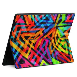 Surface Pro11(2024) / Pro10(for Business) / Pro9(2022) ���ʑΉ� �w�� �ی� �f�U�C�� �X�L���V�[�� Pro8/ProX �e��Ή� 010434 �͗l �J���t�� �h��