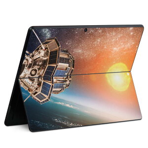 Surface Pro11(2024) / Pro10(for Business) / Pro9(2022) 共通対応 背面 保護 デザイン スキンシール Pro8/ProX 各種対応 010462 宇宙 惑星 写真