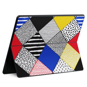 Surface Pro11(2024) / Pro10(for Business) / Pro9(2022) ���ʑΉ� �w�� �ی� �f�U�C�� �X�L���V�[�� Pro8/ProX �e��Ή� 010471 �͗l �J���t�� �h��