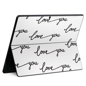 Surface Pro11(2024) / Pro10(for Business) / Pro9(2022) ���ʑΉ� �w�� �ی� �f�U�C�� �X�L���V�[�� Pro8/ProX �e��Ή� 010577 �p�� LOVE ����